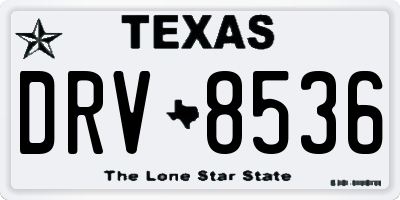 TX license plate DRV8536