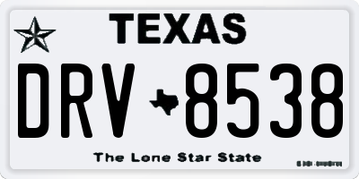 TX license plate DRV8538