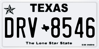 TX license plate DRV8546