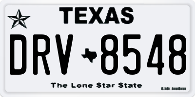 TX license plate DRV8548