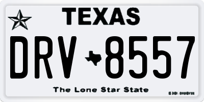 TX license plate DRV8557