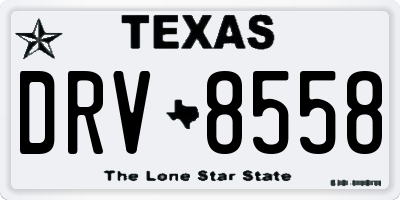 TX license plate DRV8558