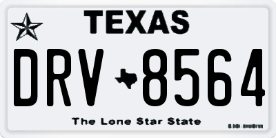 TX license plate DRV8564