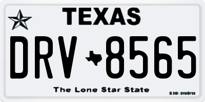 TX license plate DRV8565