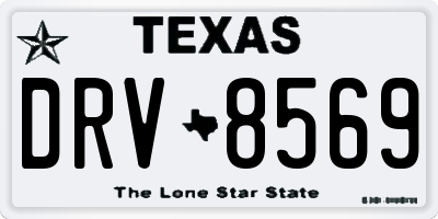 TX license plate DRV8569