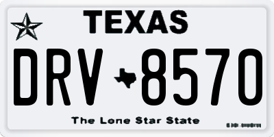 TX license plate DRV8570