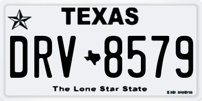 TX license plate DRV8579