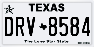 TX license plate DRV8584