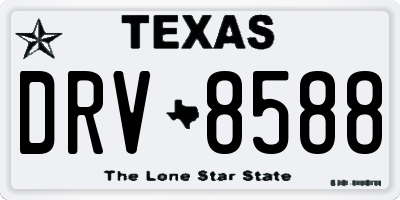 TX license plate DRV8588