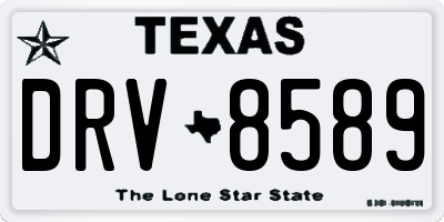 TX license plate DRV8589