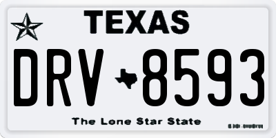 TX license plate DRV8593