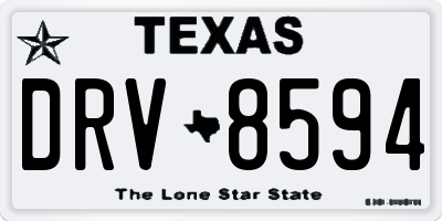 TX license plate DRV8594