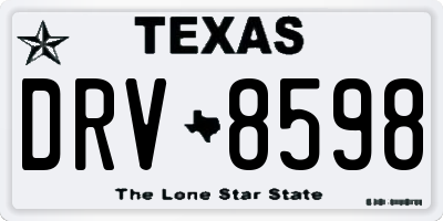 TX license plate DRV8598