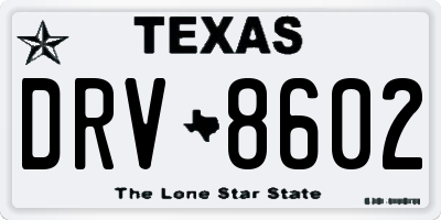 TX license plate DRV8602