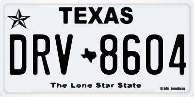 TX license plate DRV8604