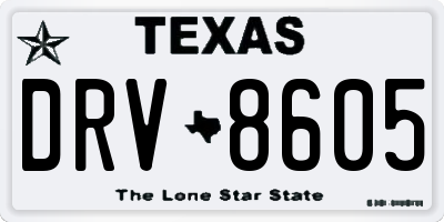 TX license plate DRV8605