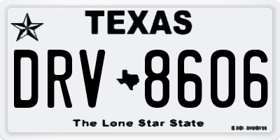 TX license plate DRV8606