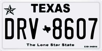 TX license plate DRV8607