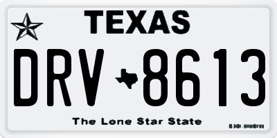 TX license plate DRV8613