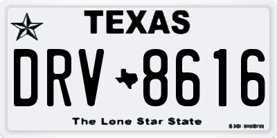 TX license plate DRV8616