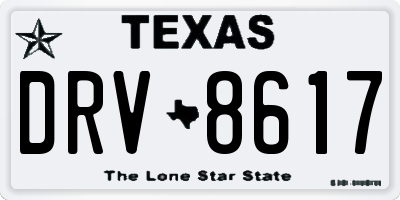 TX license plate DRV8617