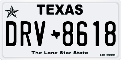 TX license plate DRV8618