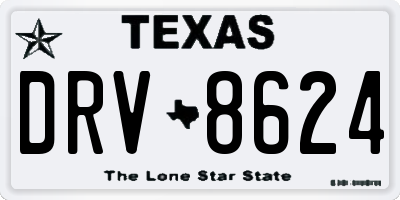 TX license plate DRV8624