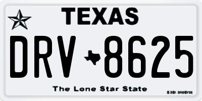 TX license plate DRV8625