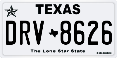 TX license plate DRV8626