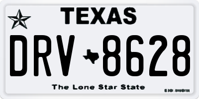 TX license plate DRV8628