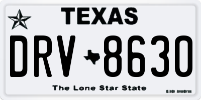 TX license plate DRV8630