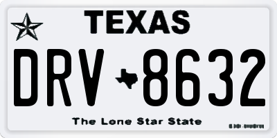 TX license plate DRV8632