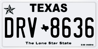 TX license plate DRV8636