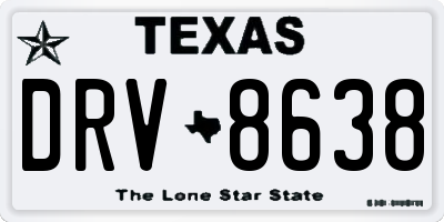 TX license plate DRV8638