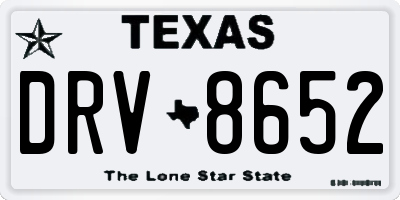 TX license plate DRV8652