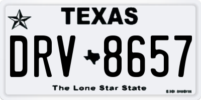 TX license plate DRV8657