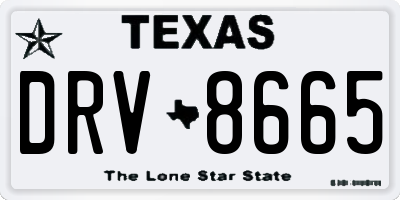 TX license plate DRV8665