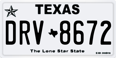 TX license plate DRV8672