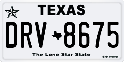 TX license plate DRV8675