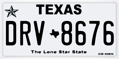 TX license plate DRV8676