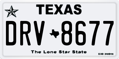 TX license plate DRV8677