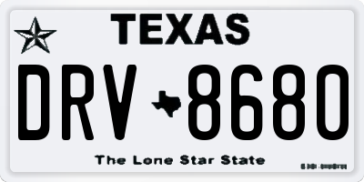 TX license plate DRV8680