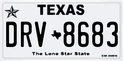 TX license plate DRV8683