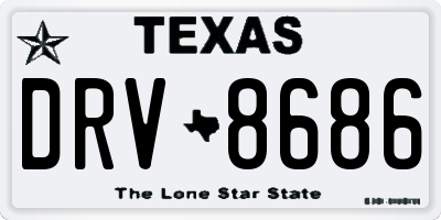 TX license plate DRV8686