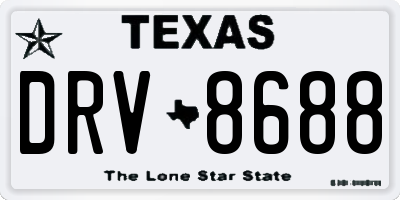 TX license plate DRV8688