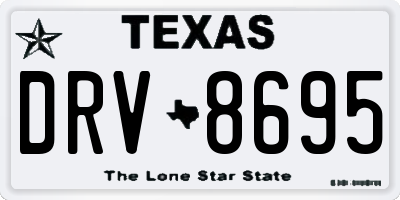 TX license plate DRV8695