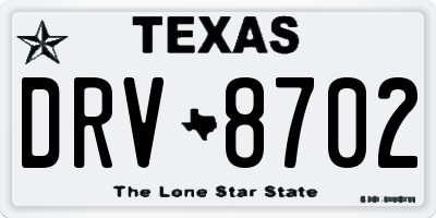 TX license plate DRV8702