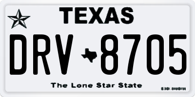 TX license plate DRV8705