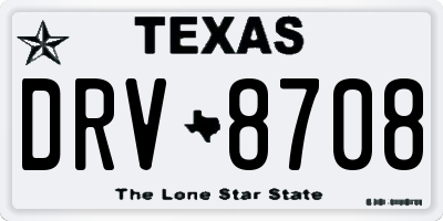 TX license plate DRV8708