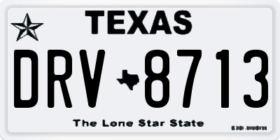 TX license plate DRV8713